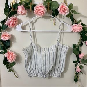 2/$20 L.A. Hearts Eyelet Crop Top